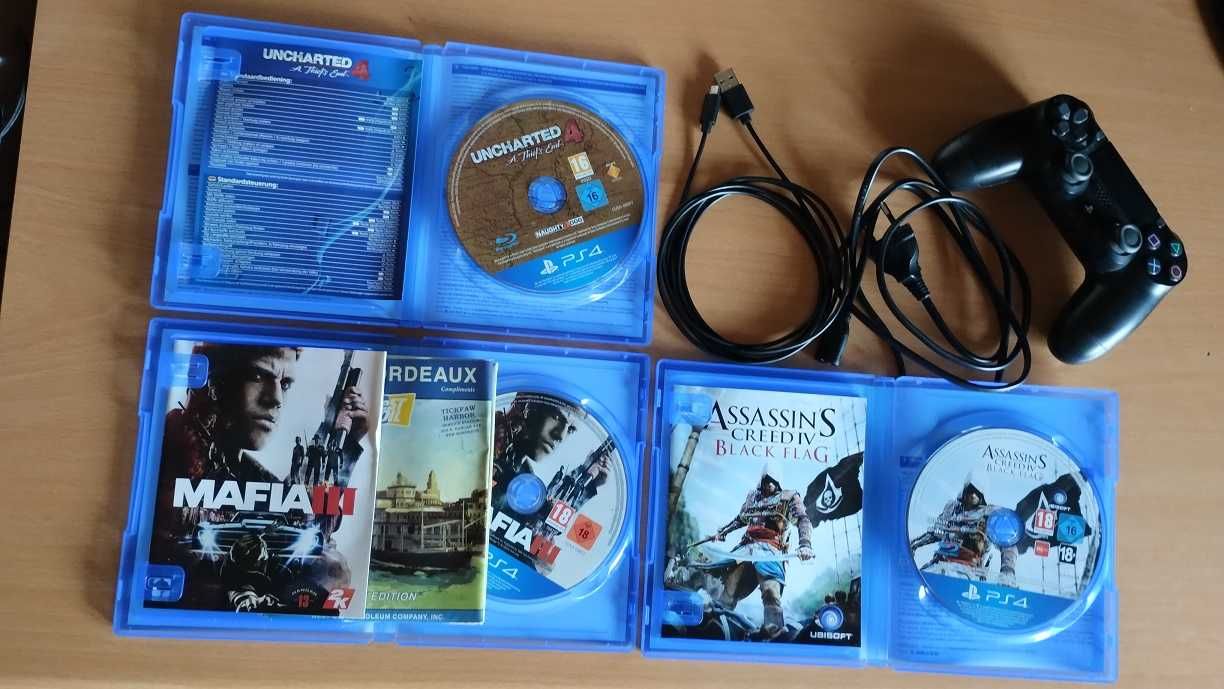 Zestaw Playstation 4  1TB + gry