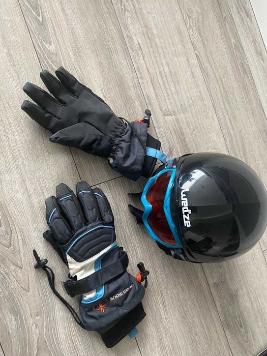 deska snowboard wiązania buty kask gogle rękawice dla dziecka
