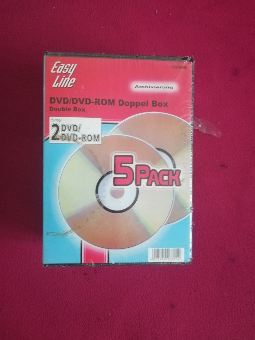 Nowe pudełka na DVD