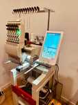 Maquina de bordar RainbowEmb -  1 Cabeça 12 agulhas Embroidery Machine