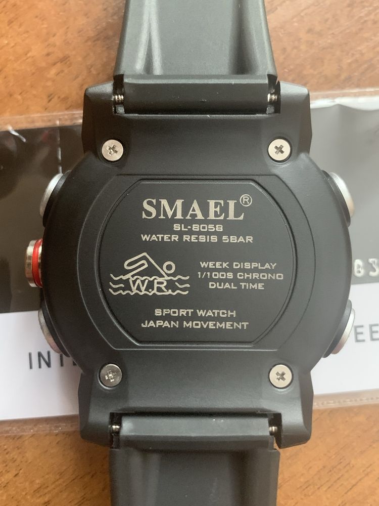 Спортивний годинник SMAEL SL-8058. Japan movement.