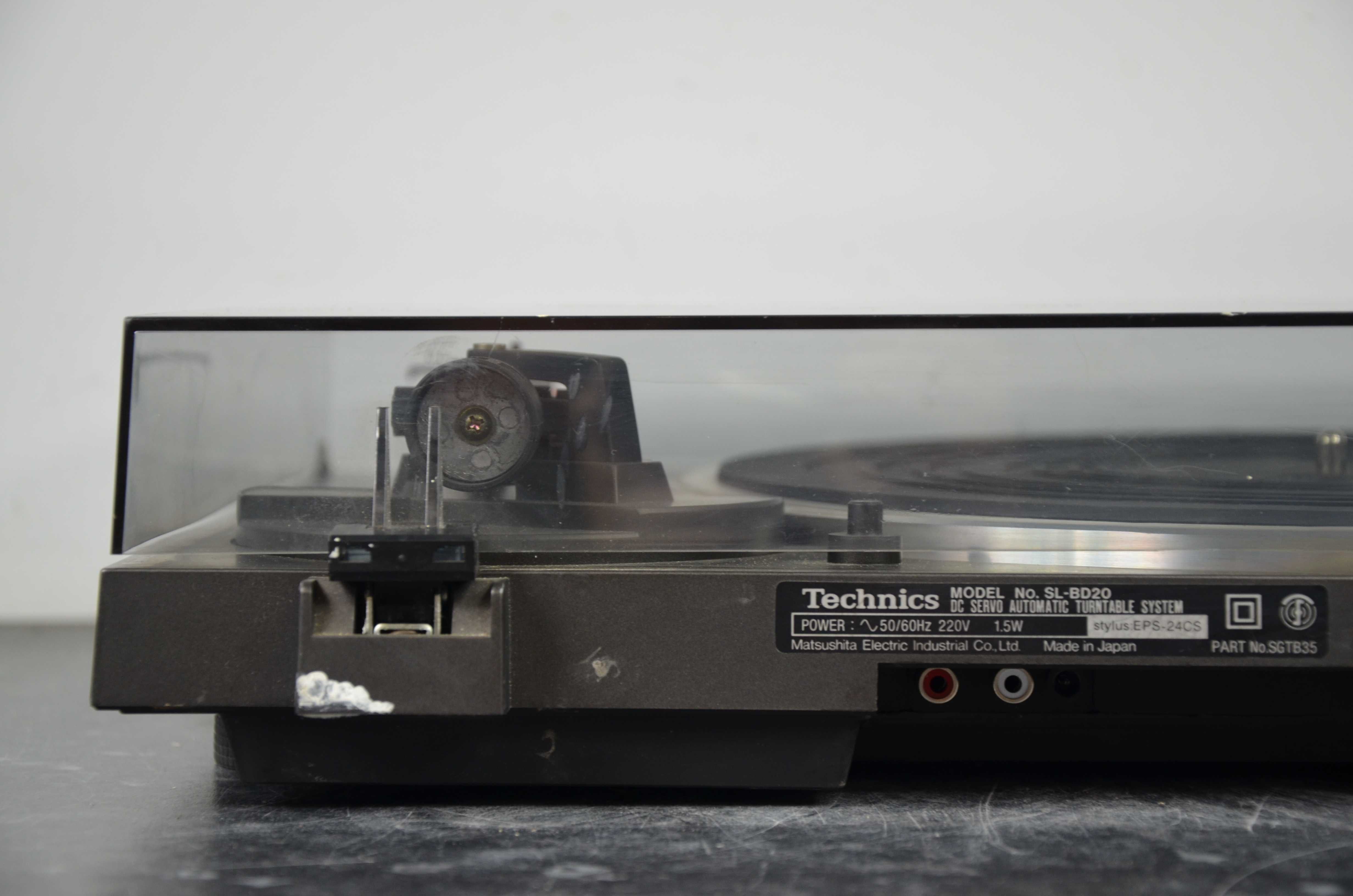 TECHNICS SL-BD20 GRAMOFON Adapter Servo Automatic wkładka P-24