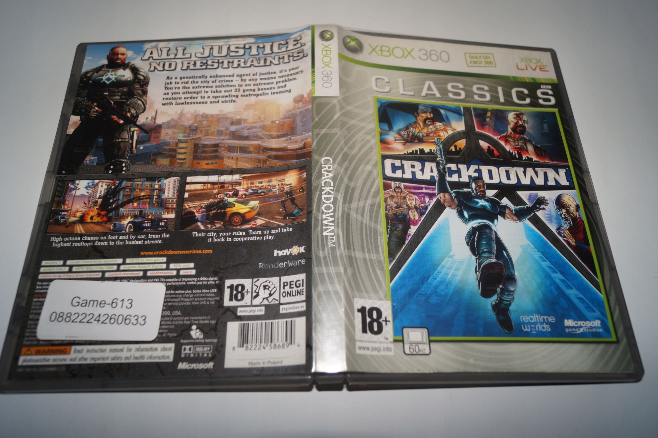 Crackdown Microsoft Xbox 360