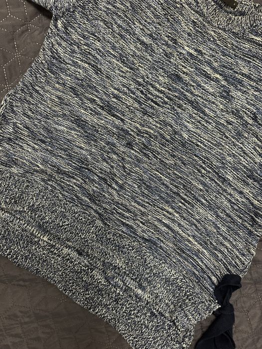 Стильний жіночий светр, жіночий довгий светр,синій жіночий светр