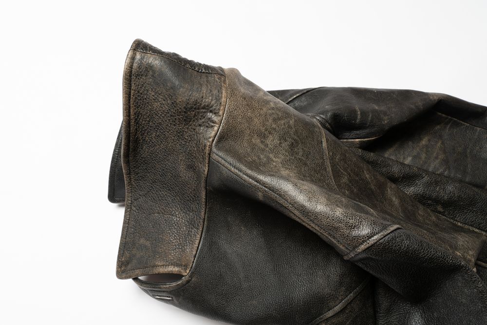 FRYE Distressed Leather Coat Jacket шкіряна куртка [Jmh016485]