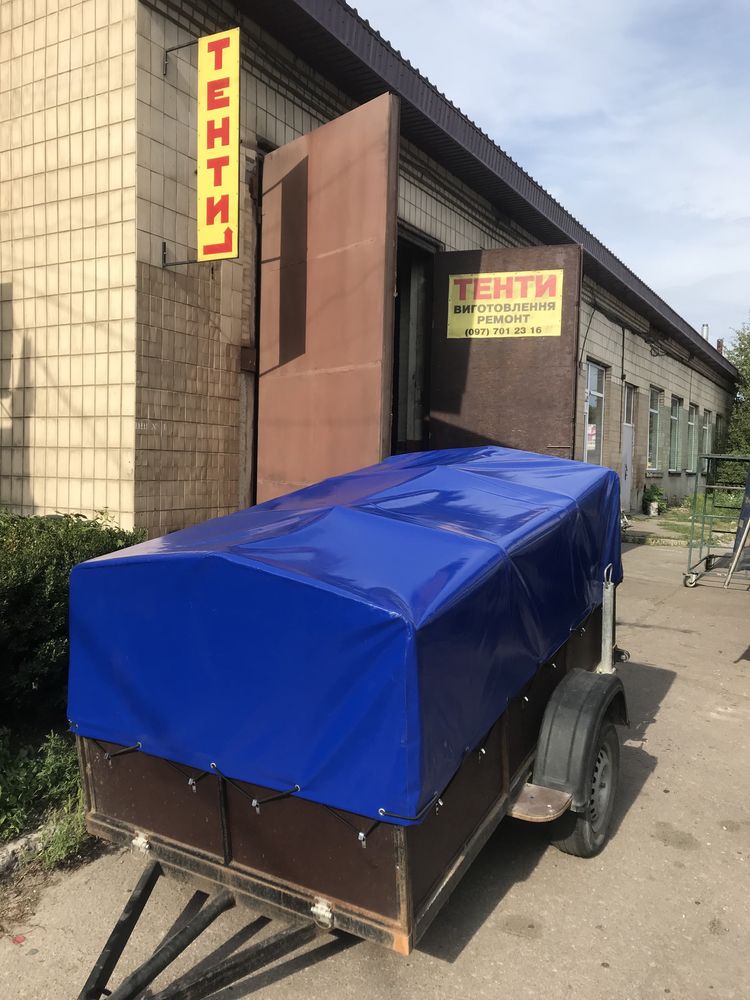 Тент на прицеп легковий