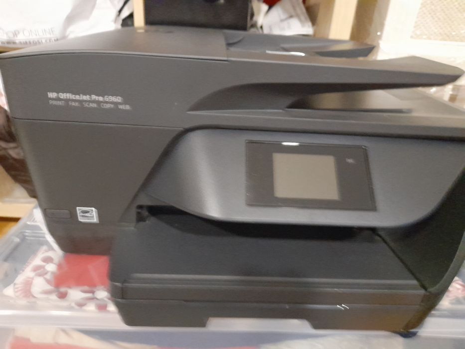 Impressora HP OfficeJet Pro 6960 RJ11 (Multifunções - Jato de Tinta -