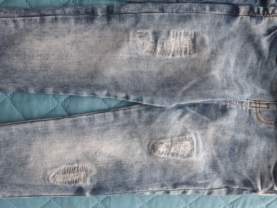 Spodnie jeansy 86/92