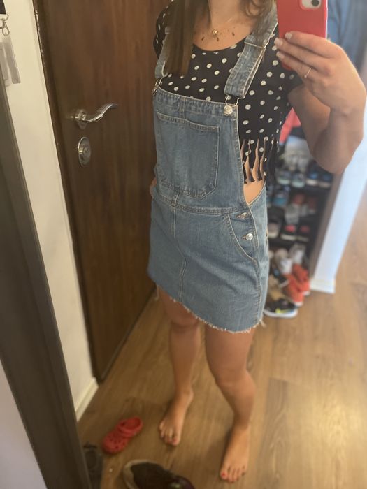 Sarafan dżinsowy, dżinsowa sukienka