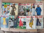 Lote 30 Revistas de Moda Antigas Modes & Travaux
