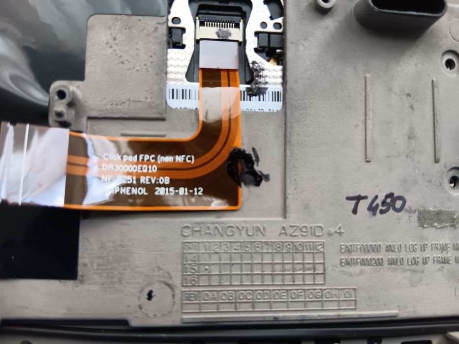 Palmrest do Lenovo T450 z touchpadem