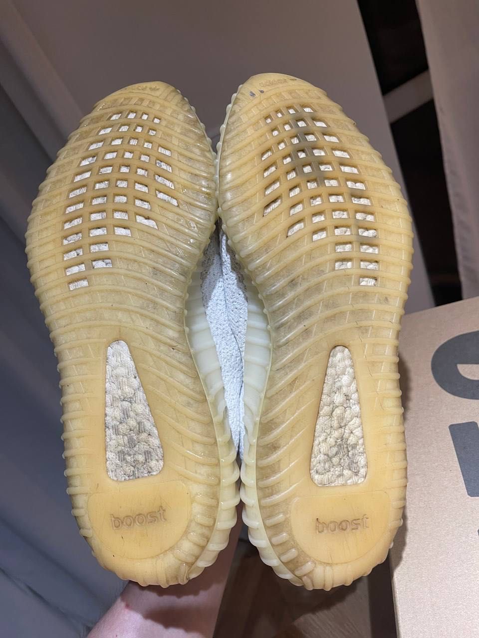 adidas Yeezy boost 350 v2 cream white 44 2/3 white carbon bone onyx ze