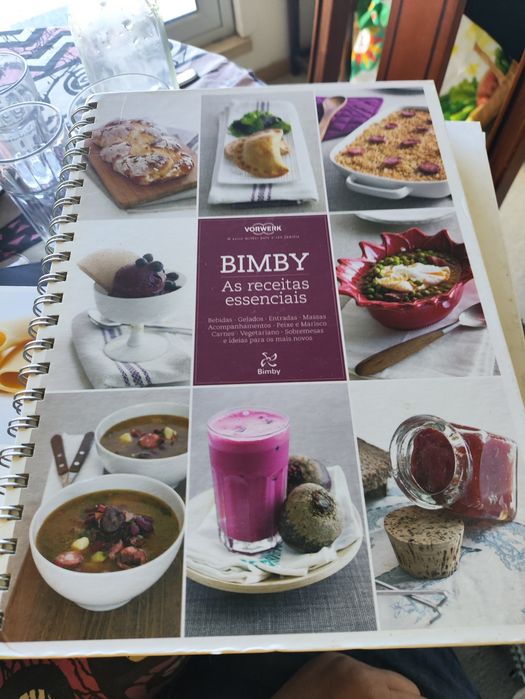 Livro bimby as receitas essenciais como novo