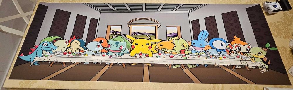 Pokemon starters - Poster ultima ceia