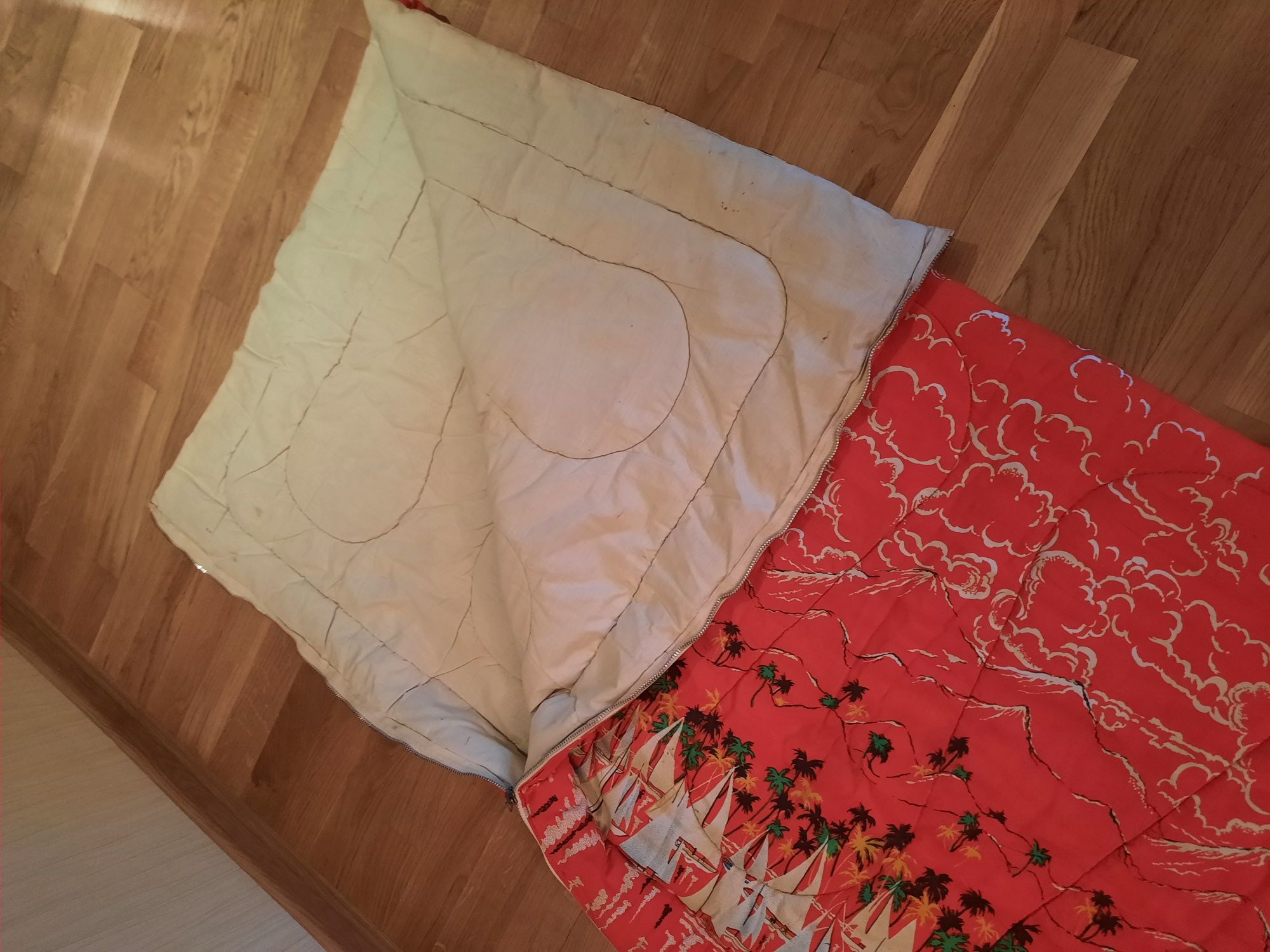 Спальник/одеяло. Финляндия. 2шт