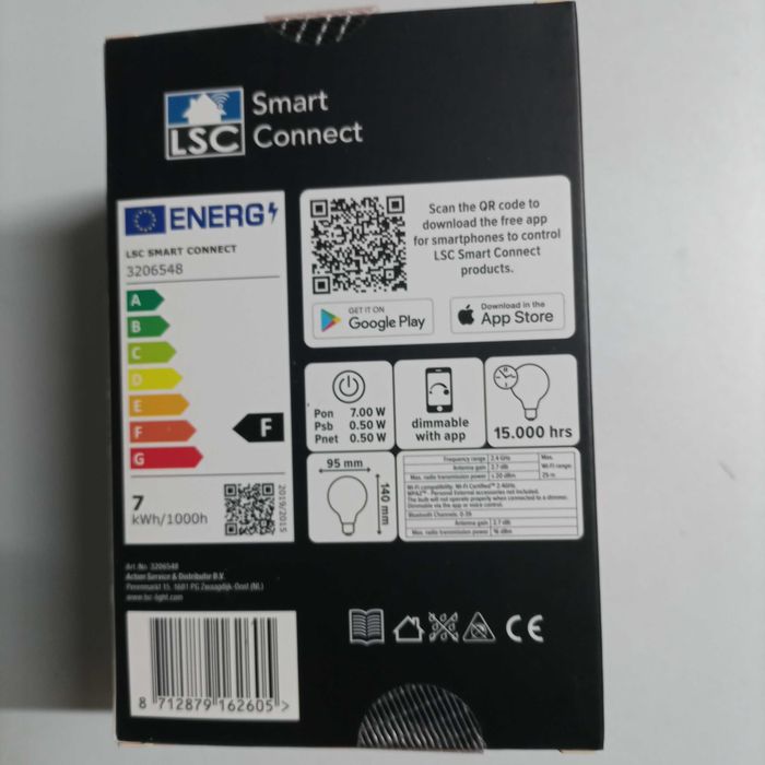 Inteligentna Żarówka dekoracyjna LSC Smart Connect