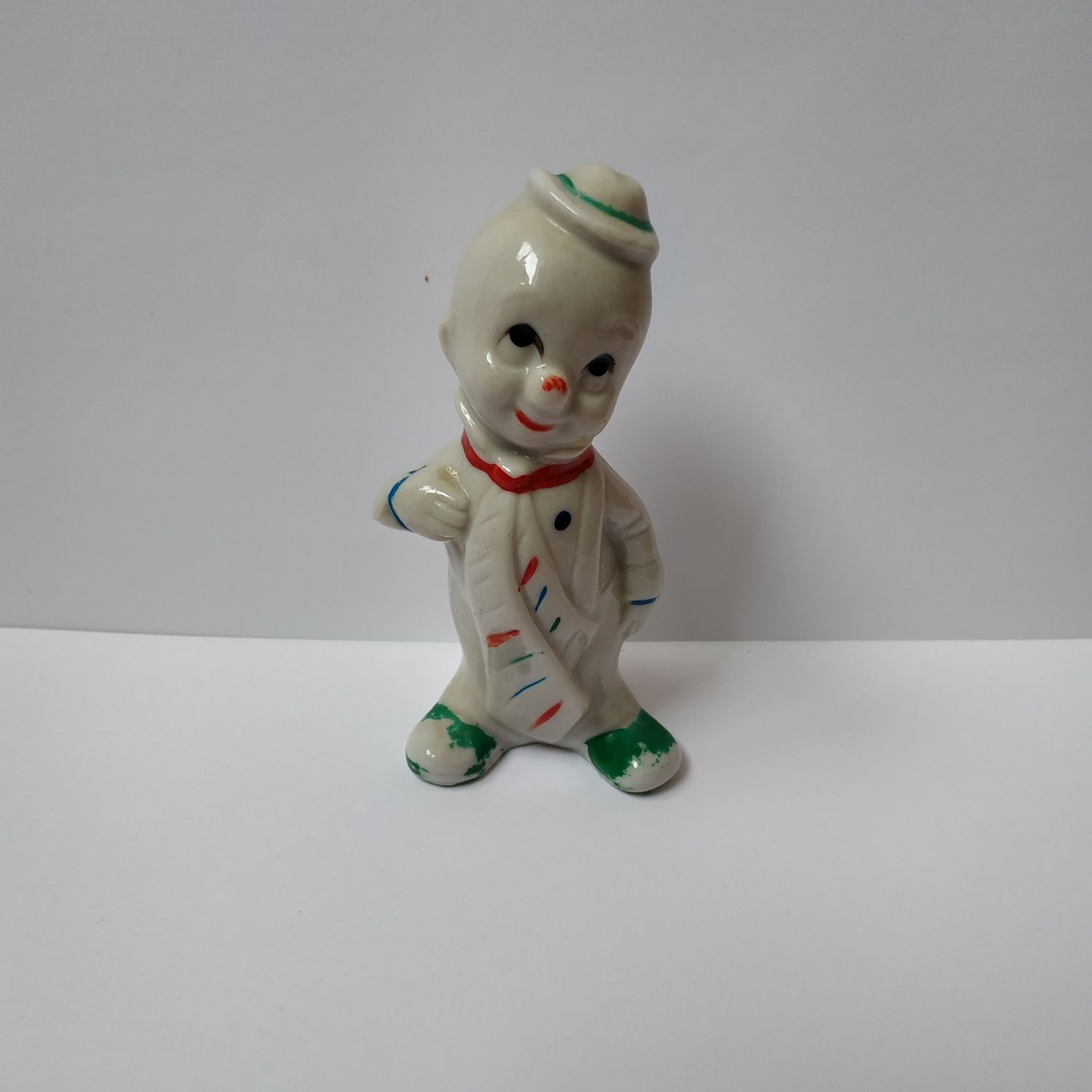 Статуэтка клоун,фарфоровая статуэтка