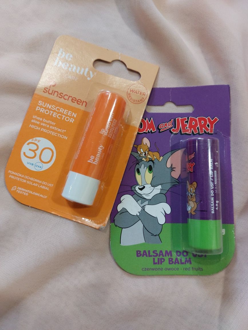 2 x pomadka, balsam do ust