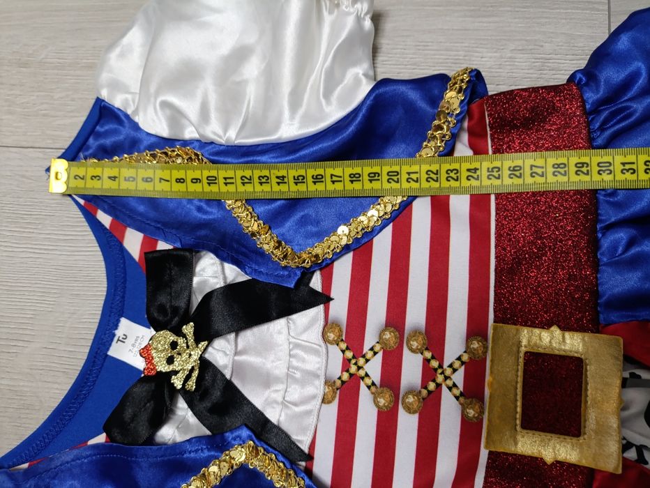 Карнавальний костюм піратка дівчинка пірат розбійниця 7-8 років Хеллоу