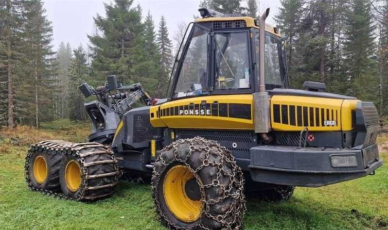 Harvester Maszyna leśna do ścinki drzew DREWNA Ponsse ERGO Na raty!