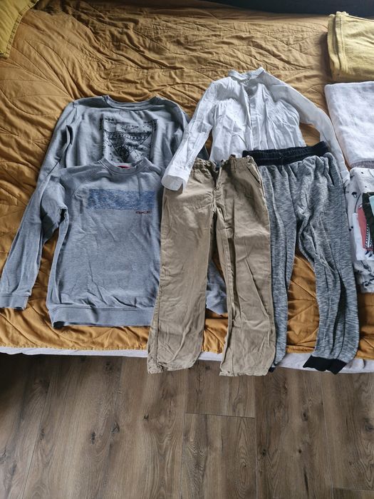 Paczka ubrań dla chłopca r.152