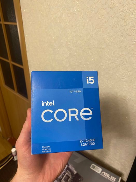Процесор i5-12400F та материнська плата ASUS Prime B660M-A WiFi D4