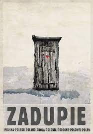 Plakat Wodka i zakąska Polska 98x68 cm Polska Szkoła Plakatu
