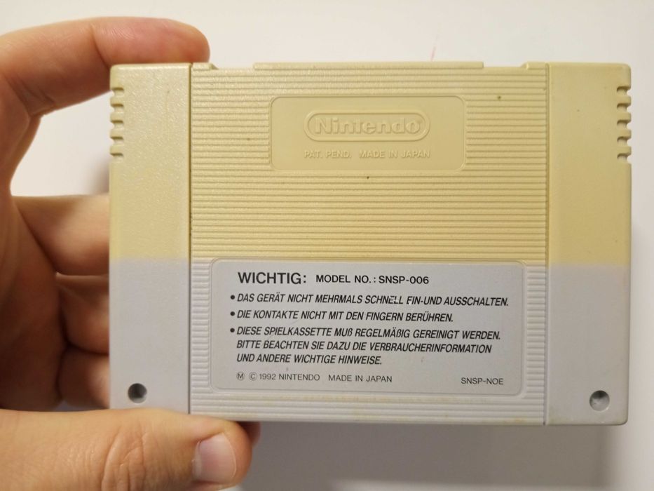 Картридж The Legend of Zelda Super Nintendo Japan 1992