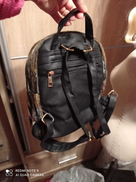 Nowy plecaczek/torebka w stylu Boho/etnicznym beże, pomarańcze, brązy