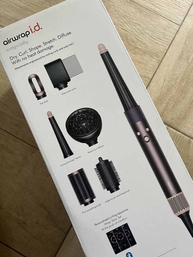 Multistyler Dyson Airwrap i.d. Curly+Coily Fioletowy jaspis