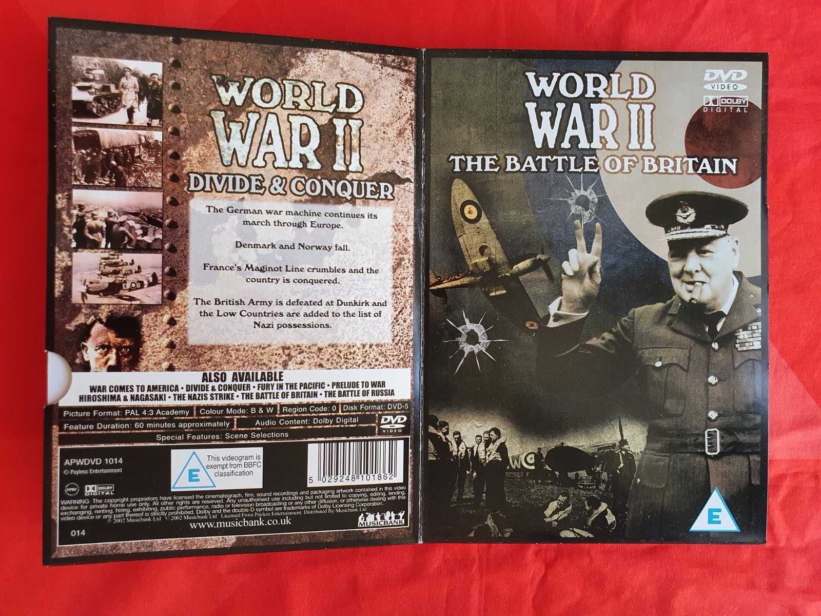 DVD BBC WWII 8 шт. World war II Collection - 8 Disc Box Set