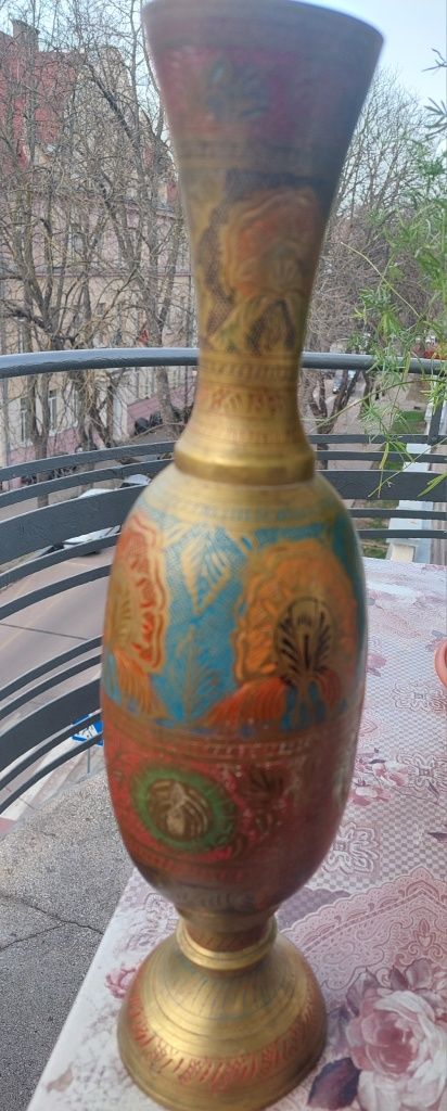 Індійська латунна ваза Wazir Chand