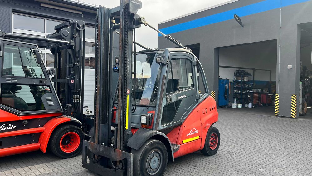 Wózek widłowy Linde H50D 2005 rok kabina 829