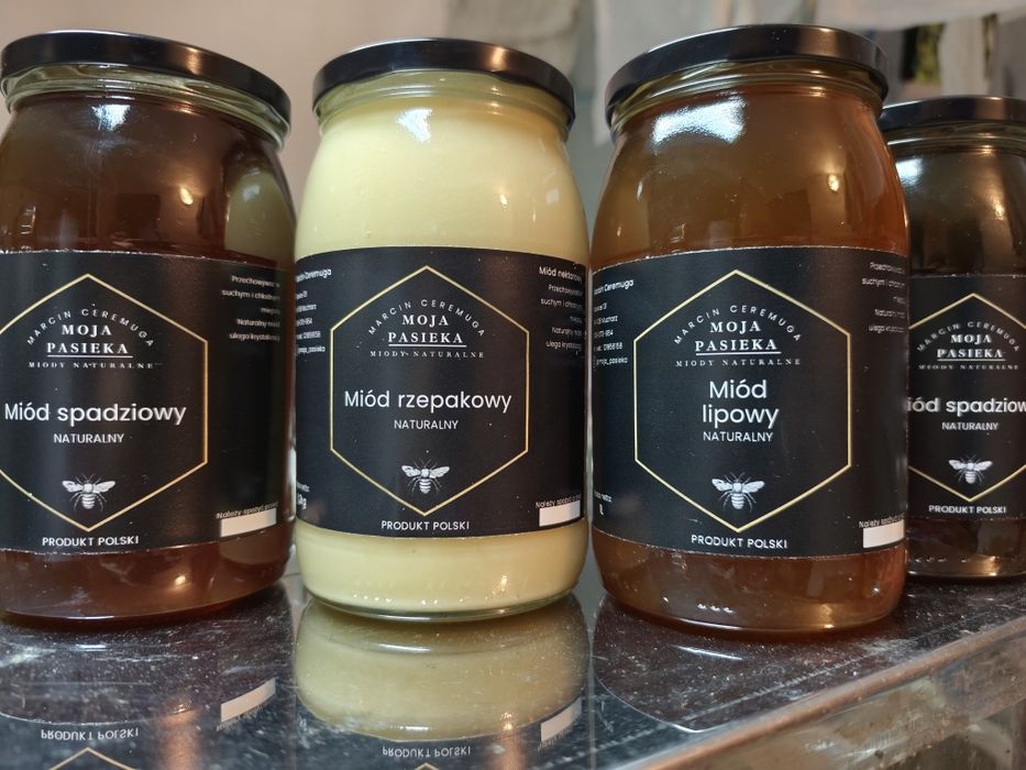 Miód z "Moja Pasieka"