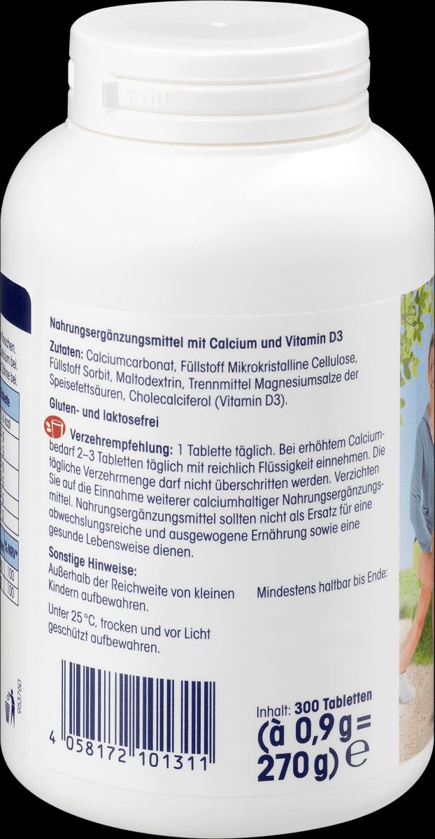 Mivolis Calcium+ D3 (Міволіс Кальцій+ Вітамін Д3) 300 шт