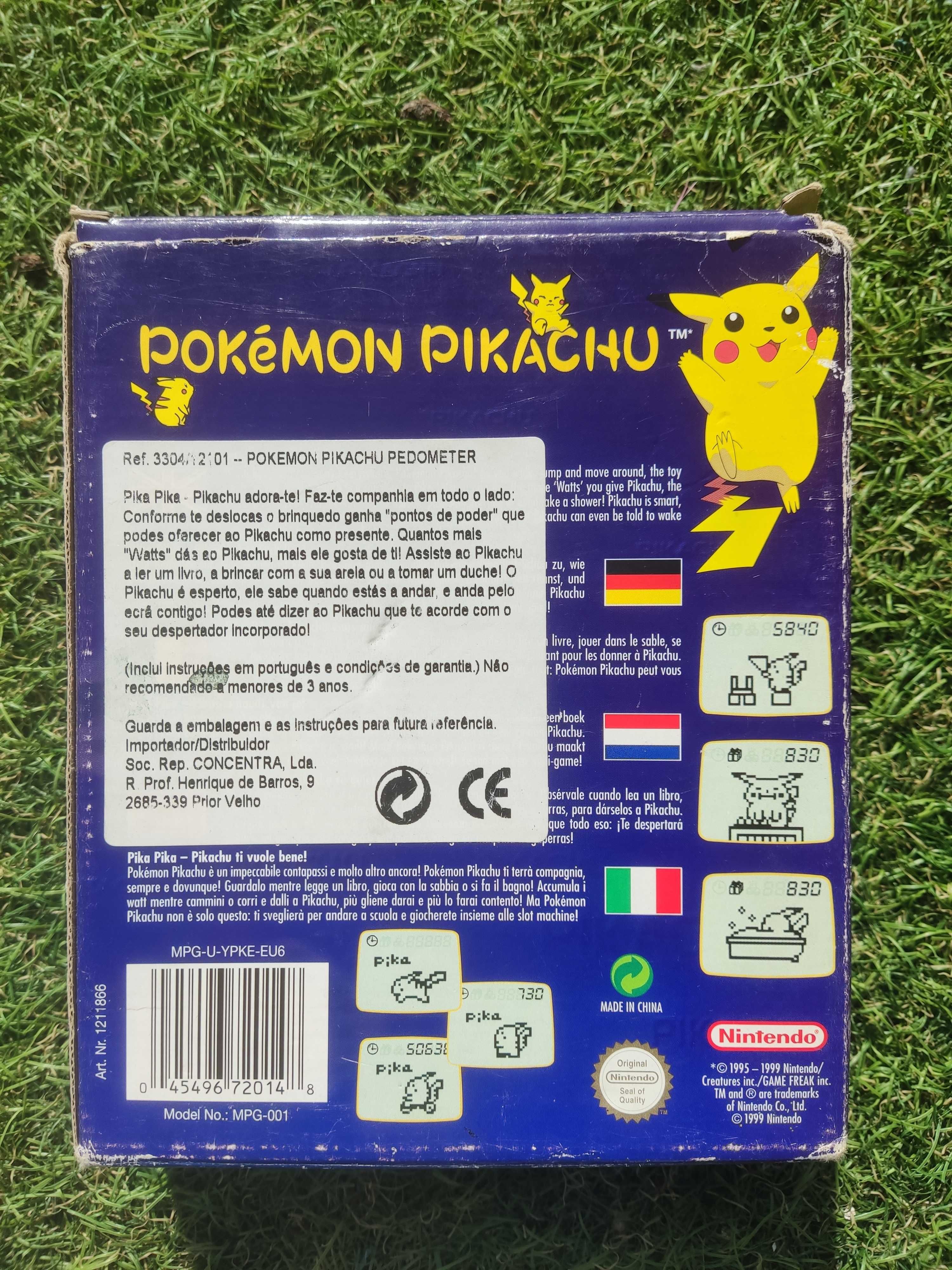 Pokémon Pikachu Pedometer Tamagotchi | Com Caixa e Manuais