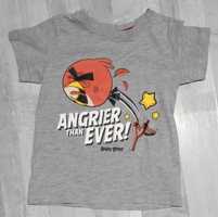 Angry Birds, bawełniany,chłopięcy t-shirt,110/116cm