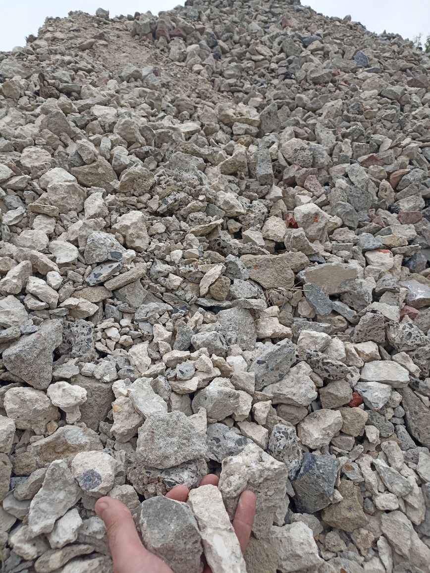 Gruz Rozbiorkowy Tanio Kruszony OKAZJA Beton z Transportem Utwardzenie