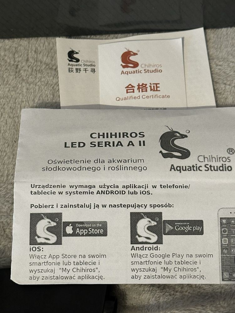 Chihiros AII501 23W lampa belka LED akwarium chichiros aii 501