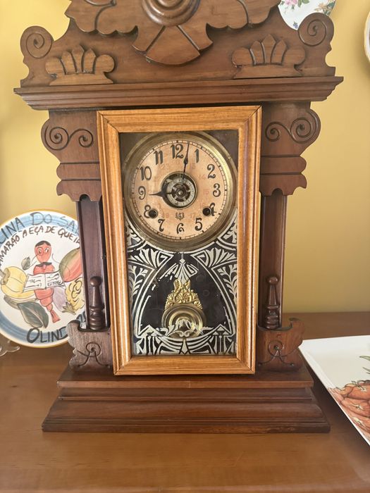 Relogio antigo de parede