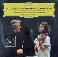 Mozart Violinconzerte, Karajan, Mutter, Deutsche Grammophon, winyl, LP