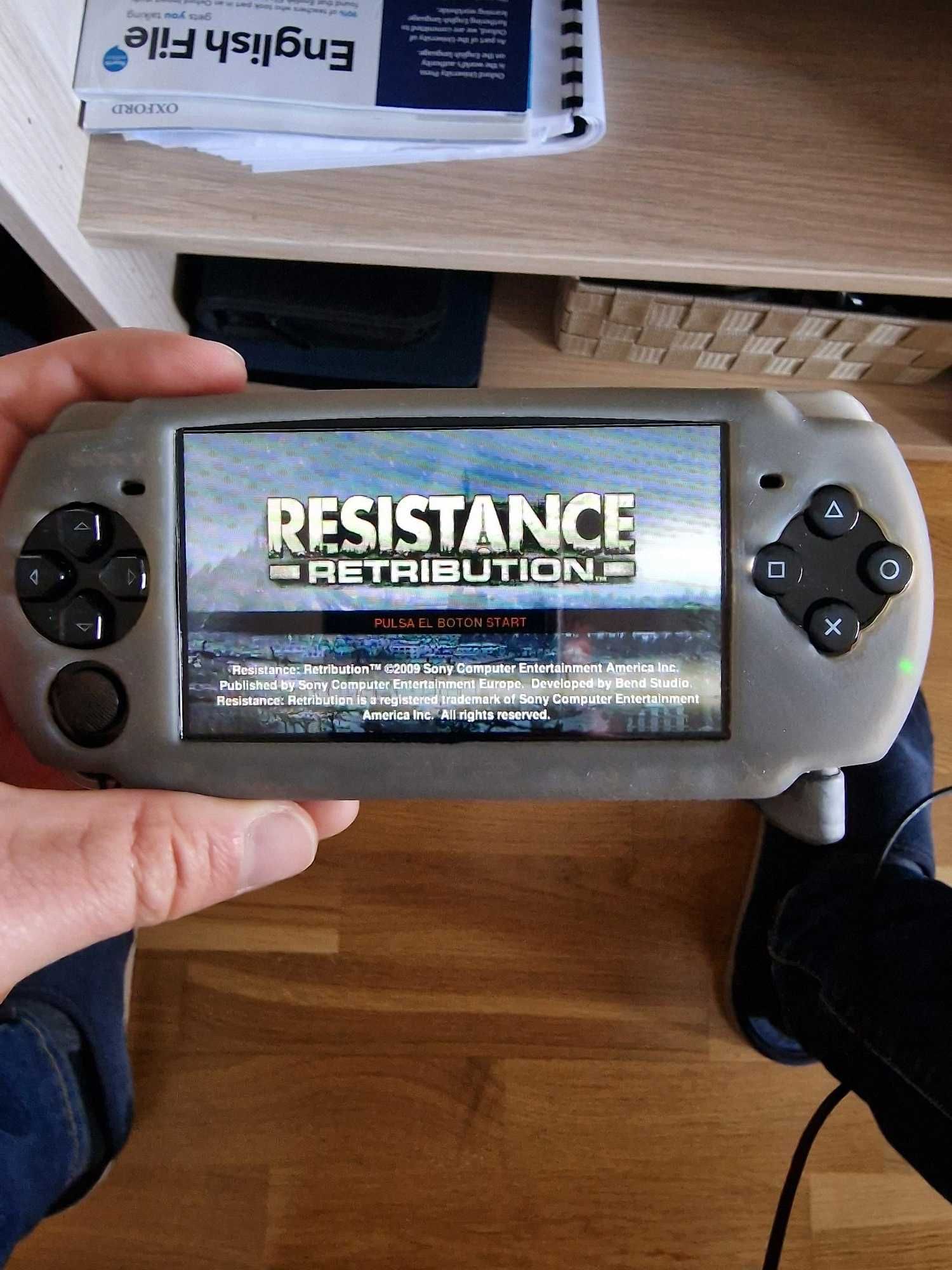 Consola PSP ver. 3000 e jogos