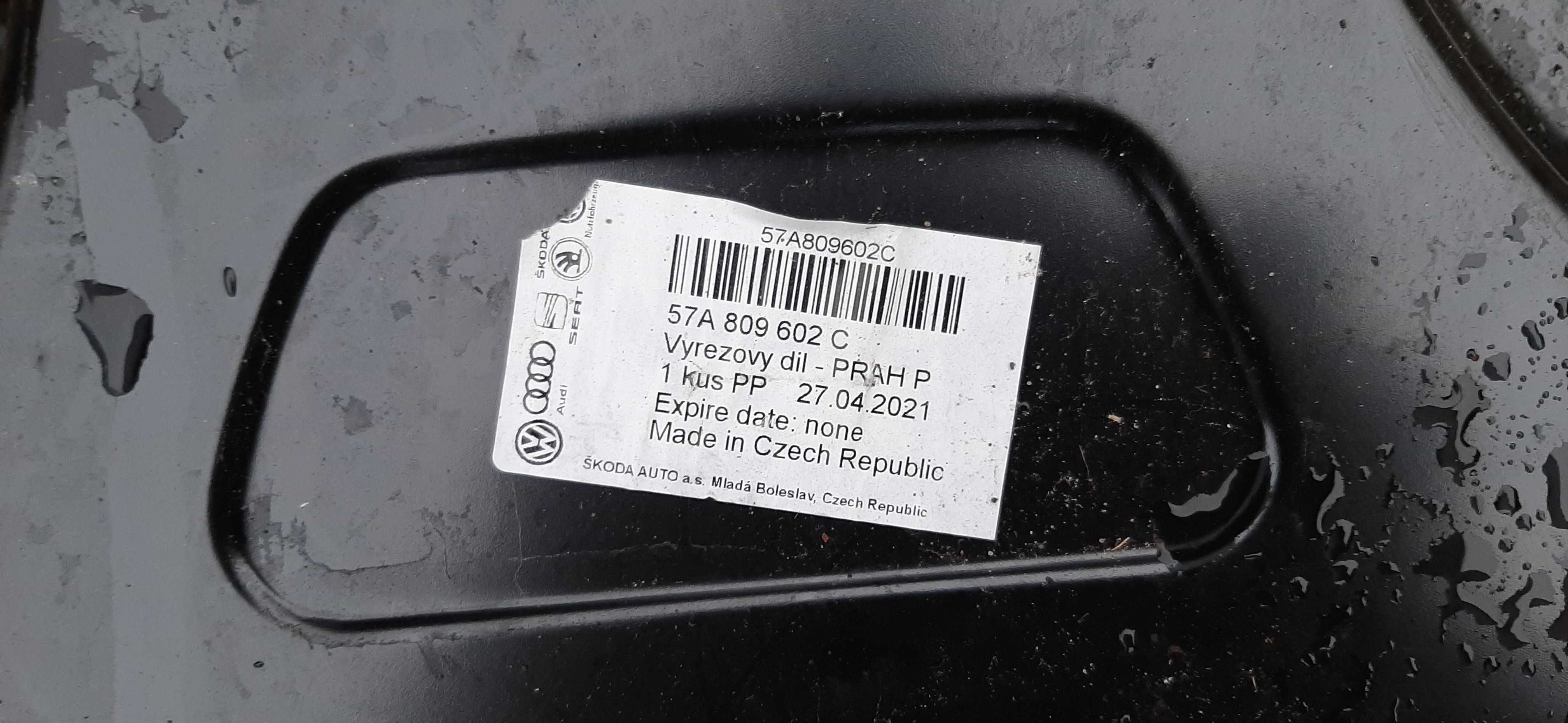 poszycie progu próg prawy skoda karoq
