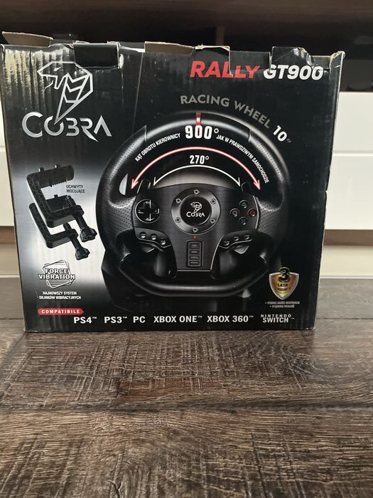 Kierownica do gier cobra gt900