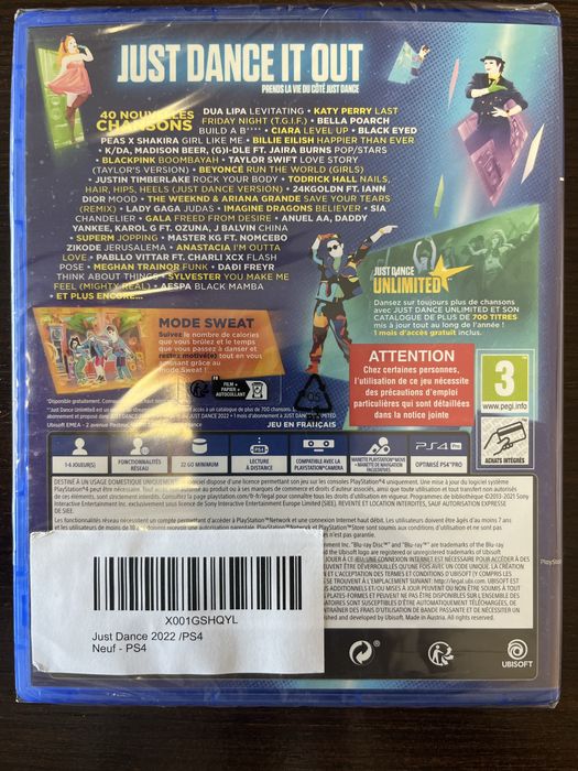 Just dance 2022 ps4 novo