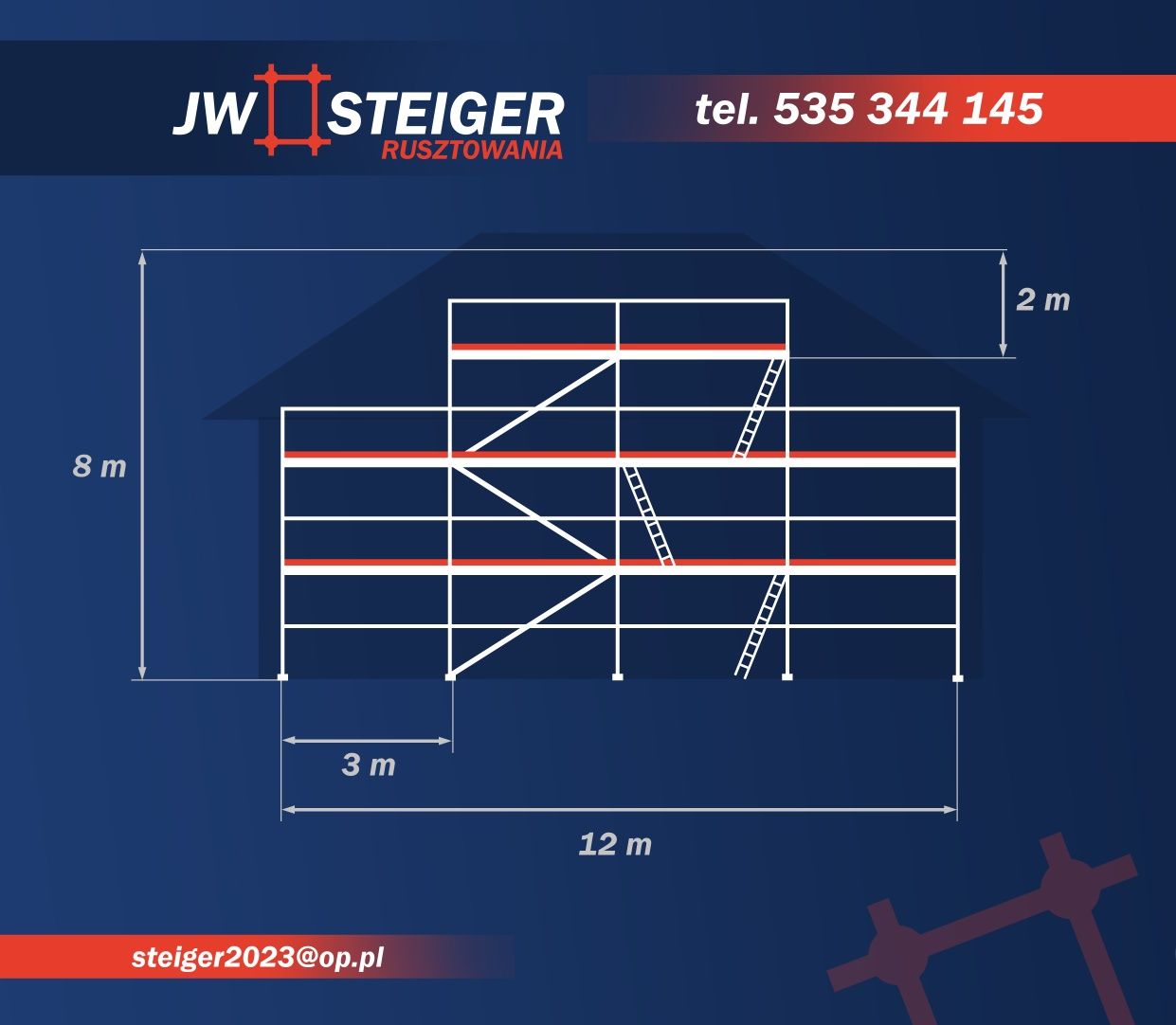 Rusztowanie plettac stalowe podesty ocynkowane 12x8.5 nowe