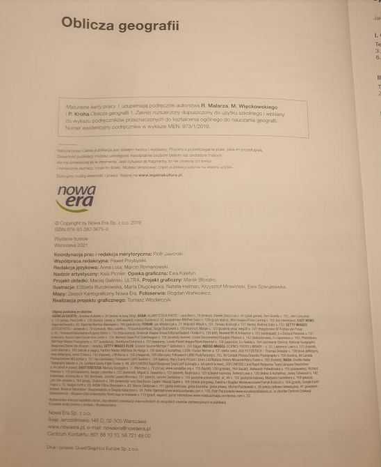 Oblicza geografii 1. Maturalne karty pracy. Zakres rozszerzony