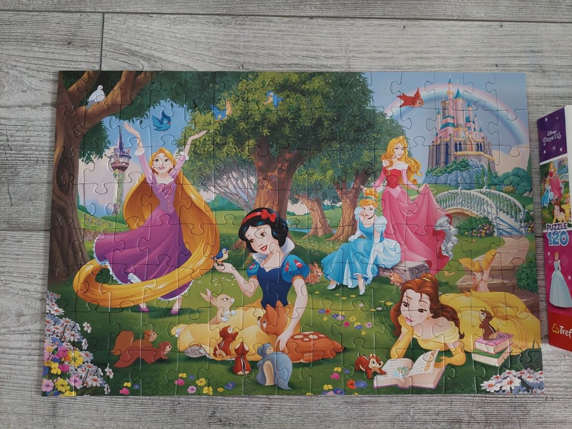 Puzzle Księżniczki 120 elementów