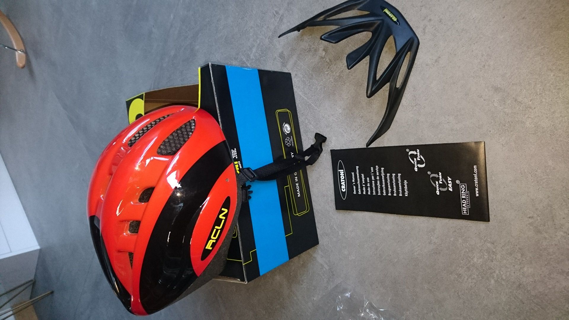 NOWY Kask na rower CRATONI magnum MTB s/m 53 57 obwód głowy