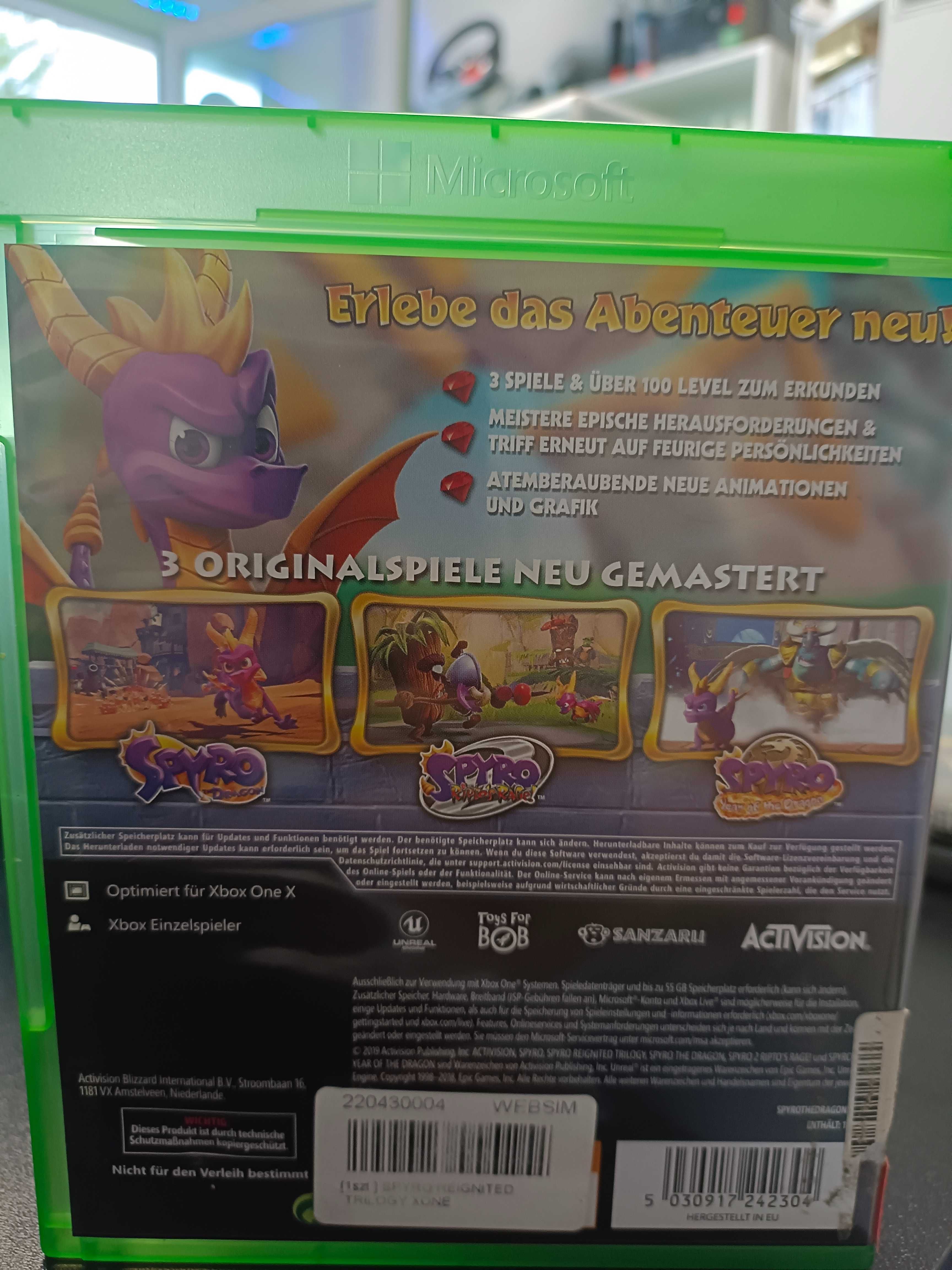 Spyro Reignited Trilogy XONE Wysyłka Wymiana Sklep Mokotów